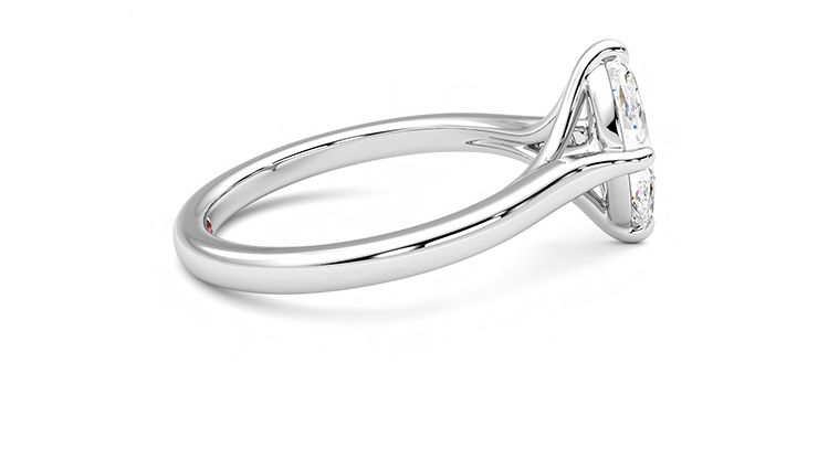 Taylor & Hart Joy Marquise Engagement Ring 360 degree image 10