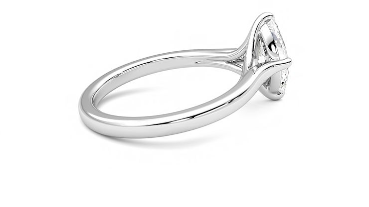 Taylor & Hart Joy Marquise Engagement Ring 360 degree image 11
