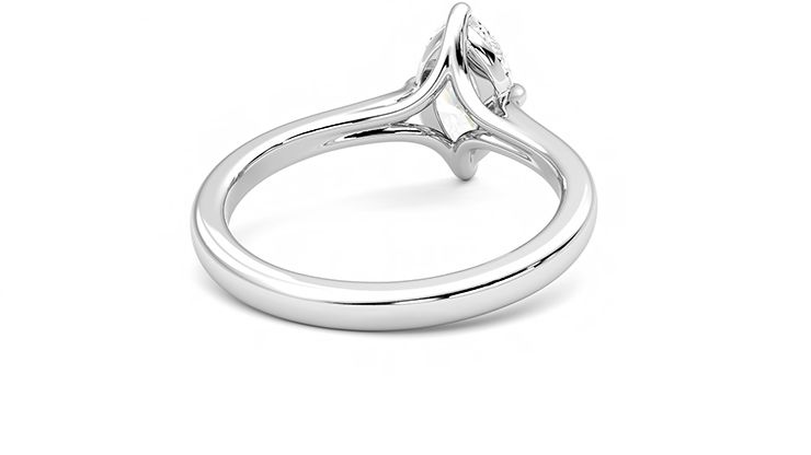 Taylor & Hart Joy Marquise Engagement Ring 360 degree image 14