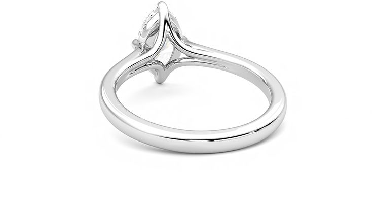 Taylor & Hart Joy Marquise Engagement Ring 360 degree image 16