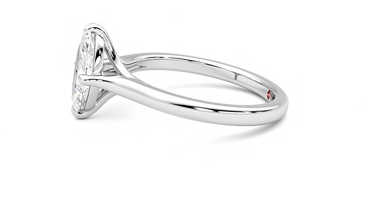 Taylor & Hart Joy Marquise Engagement Ring 360 degree image 21