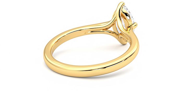 Taylor & Hart Joy Marquise Engagement Ring 360 degree image 13