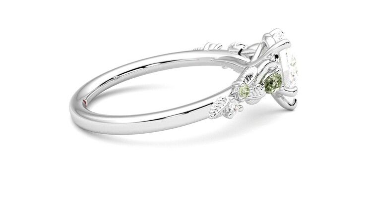 Taylor & Hart Lierre Pear Engagement Ring 360 degree image 10
