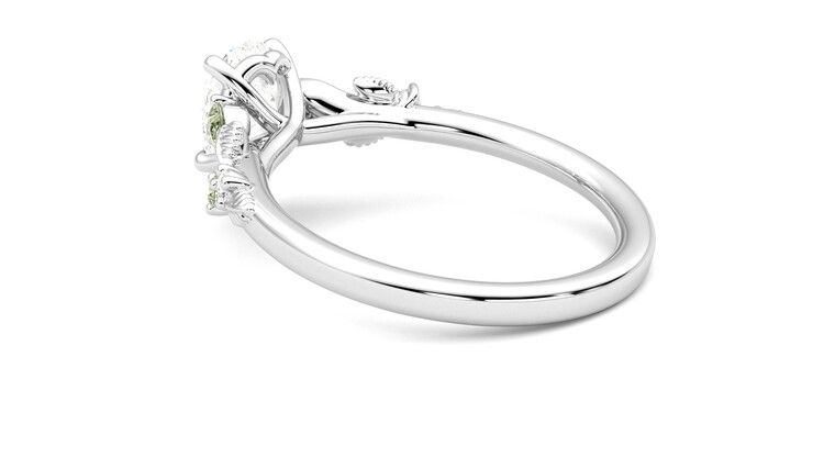 Taylor & Hart Lierre Pear Engagement Ring 360 degree image 18