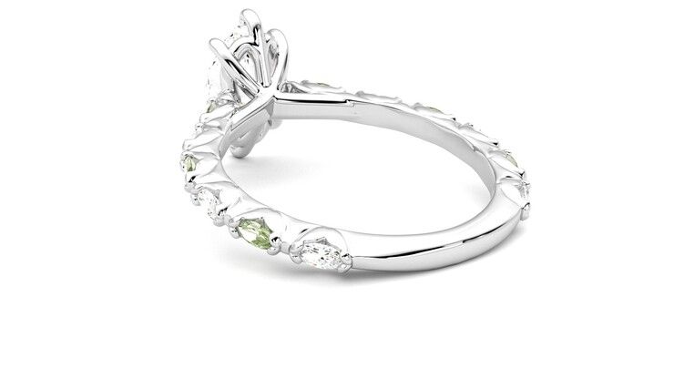 Taylor & Hart Liora Marquise Engagement Ring 360 degree image 17
