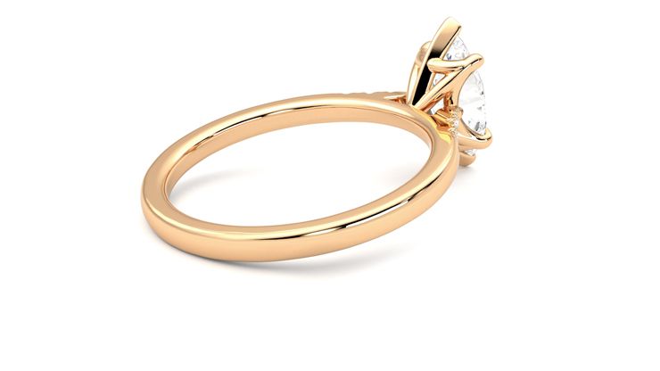 Taylor & Hart Lissome Marquise Engagement Ring 360 degree image 12