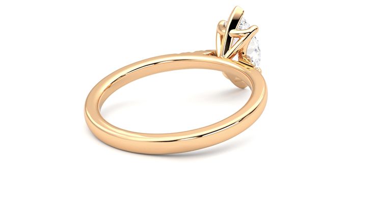 Taylor & Hart Lissome Marquise Engagement Ring 360 degree image 13