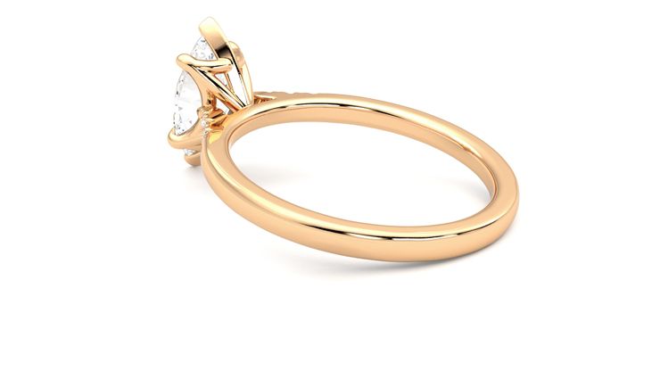 Taylor & Hart Lissome Marquise Engagement Ring 360 degree image 18