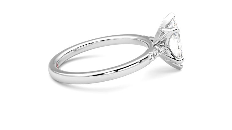 Taylor & Hart Lissome Marquise Engagement Ring 360 degree image 10