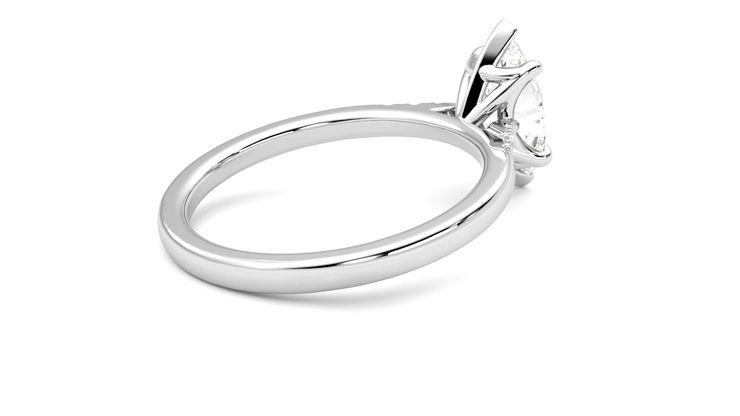Taylor & Hart Lissome Marquise Engagement Ring 360 degree image 12
