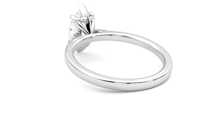 Taylor & Hart Lissome Marquise Engagement Ring 360 degree image 17