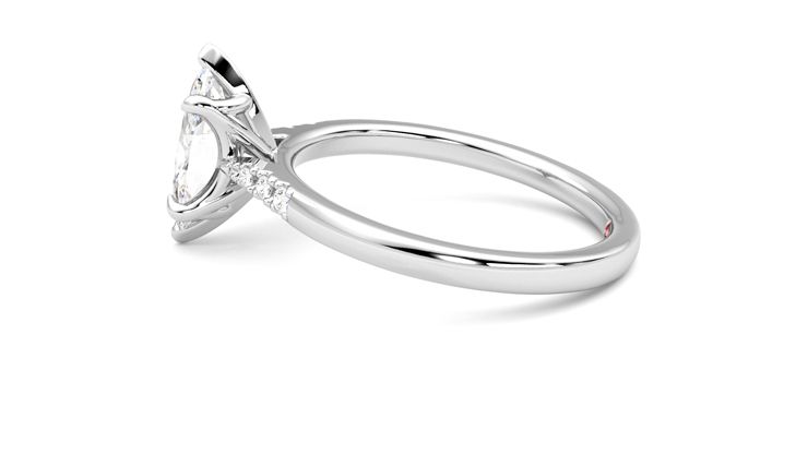 Taylor & Hart Lissome Marquise Engagement Ring 360 degree image 20