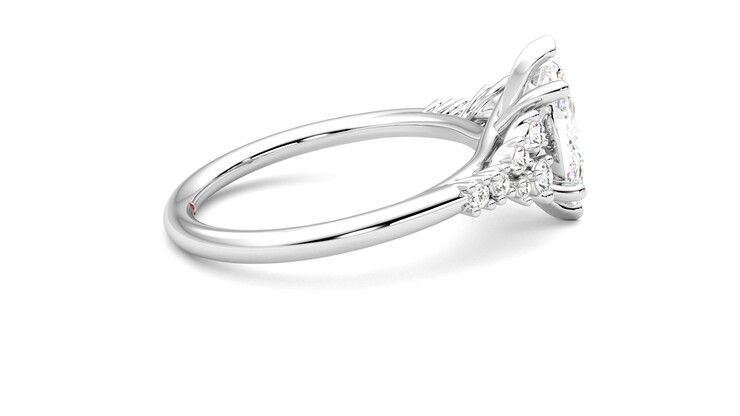 Taylor & Hart Marula Marquise Engagement Ring 360 degree image 10