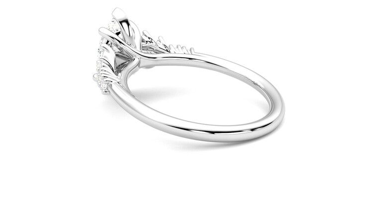 Taylor & Hart Marula Marquise Engagement Ring 360 degree image 18