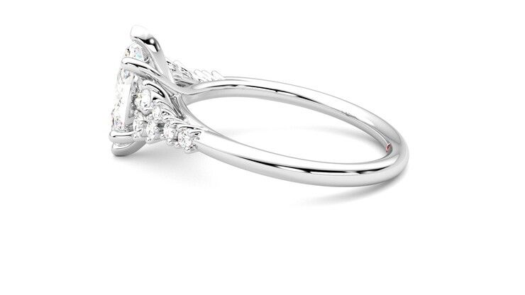 Taylor & Hart Marula Marquise Engagement Ring 360 degree image 20