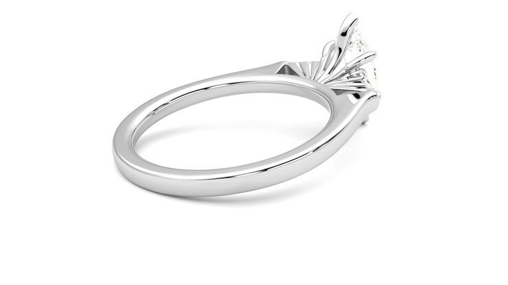Taylor & Hart Mirror Marquise Engagement Ring 360 degree image 12