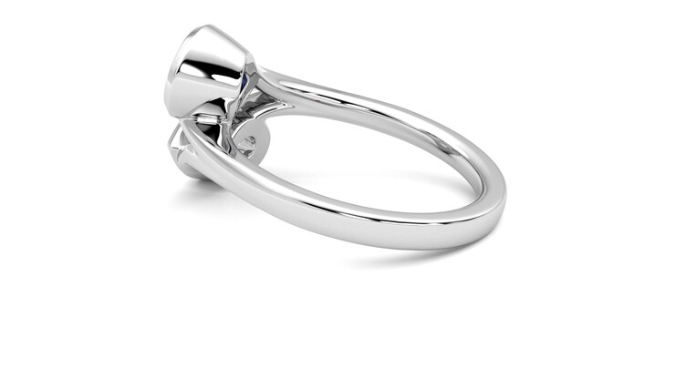 Taylor & Hart Peratrice Pear Engagement Ring 360 degree image 19
