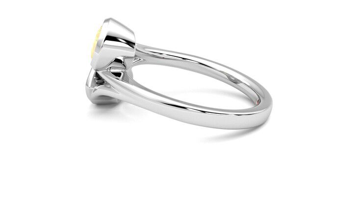 Taylor & Hart Peratrice Pear Engagement Ring 360 degree image 20