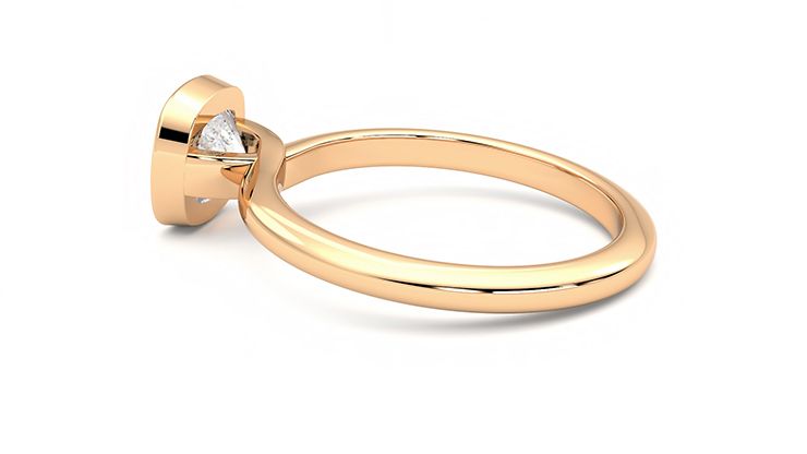 Taylor & Hart Purity Cushion Engagement Ring 360 degree image 19