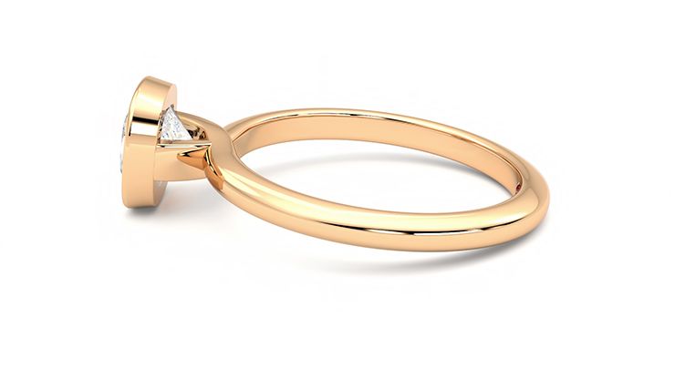 Taylor & Hart Purity Cushion Engagement Ring 360 degree image 20