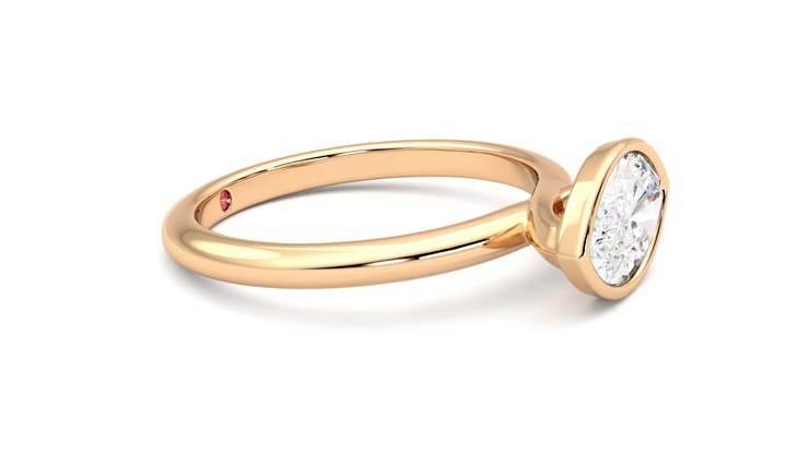 Taylor & Hart Purity Marquise Engagement Ring 360 degree image 8