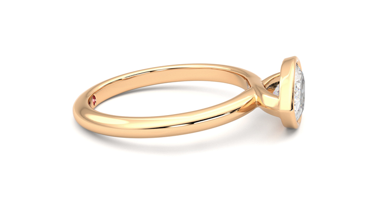 Taylor & Hart Purity Marquise Engagement Ring 360 degree image 9