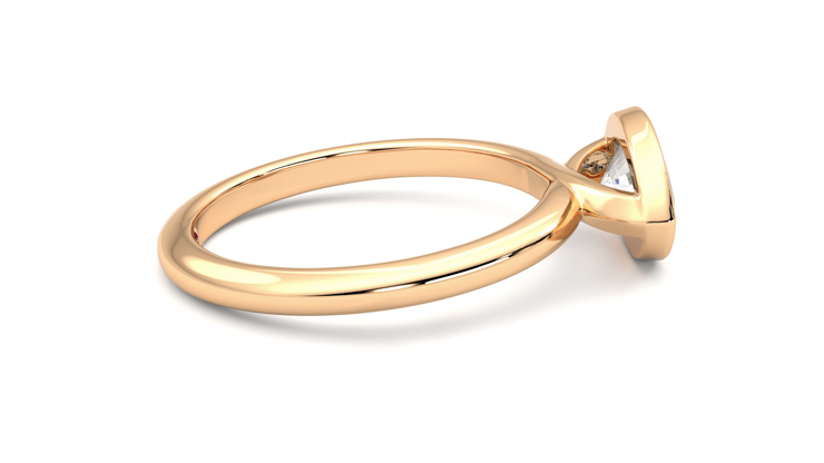 Taylor & Hart Purity Marquise Engagement Ring 360 degree image 10