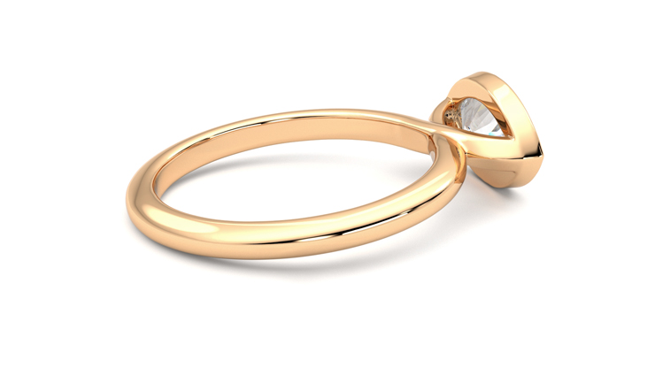 Taylor & Hart Purity Marquise Engagement Ring 360 degree image 11