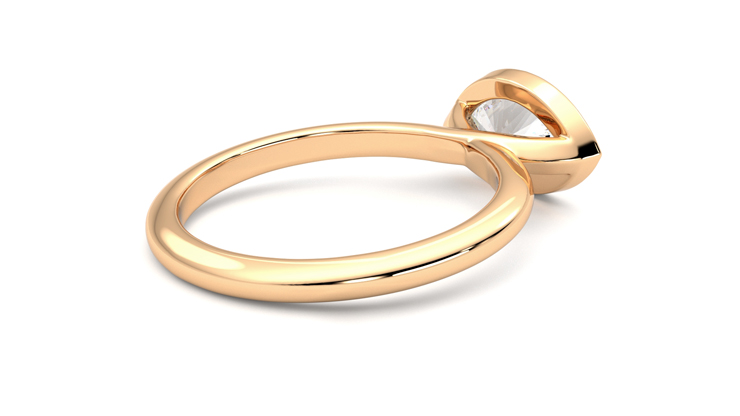 Taylor & Hart Purity Marquise Engagement Ring 360 degree image 12
