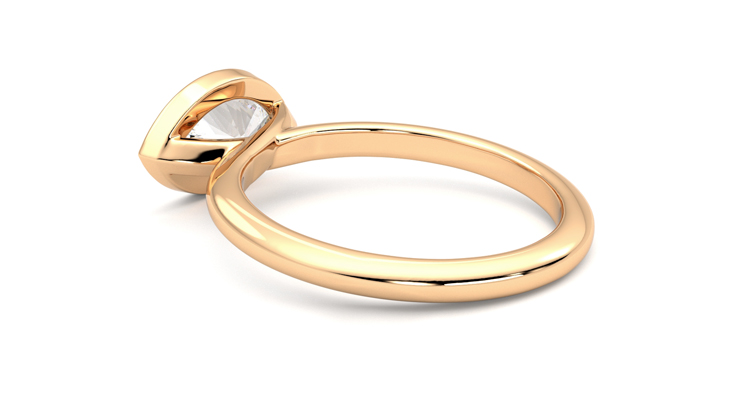 Taylor & Hart Purity Marquise Engagement Ring 360 degree image 18