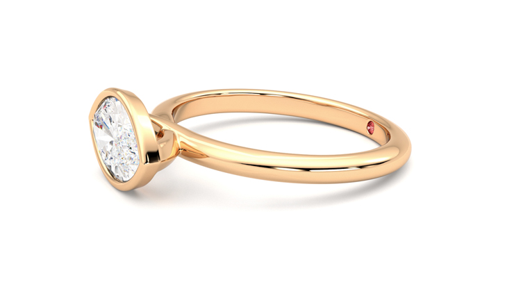 Taylor & Hart Purity Marquise Engagement Ring 360 degree image 22
