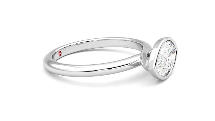 Taylor & Hart Purity Marquise Engagement Ring 360 degree image 8