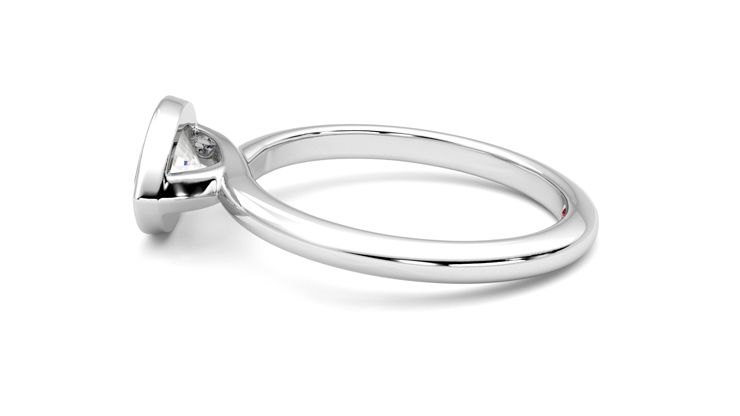 Taylor & Hart Purity Marquise Engagement Ring 360 degree image 20