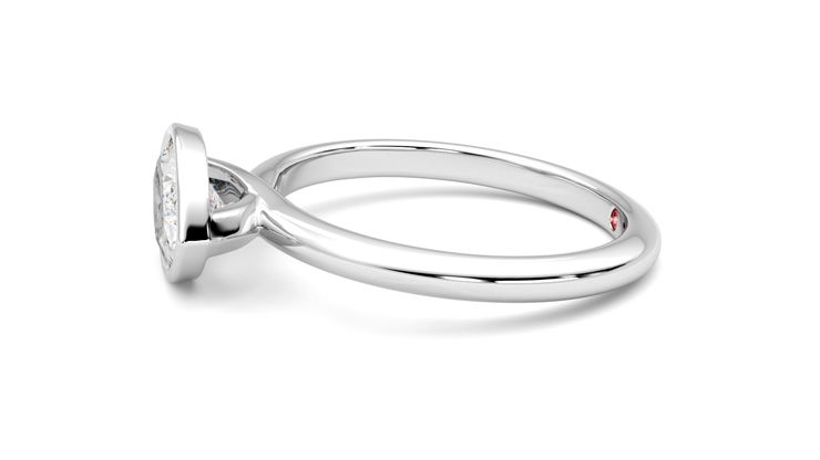 Taylor & Hart Purity Marquise Engagement Ring 360 degree image 21