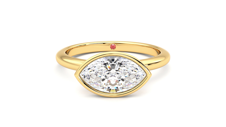 Taylor & Hart Purity Marquise Engagement Ring 360 detail 01