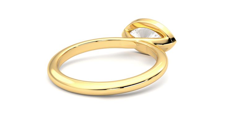 Taylor & Hart Purity Marquise Engagement Ring 360 degree image 13