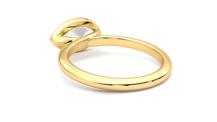 Taylor & Hart Purity Marquise Engagement Ring 360 degree image 17
