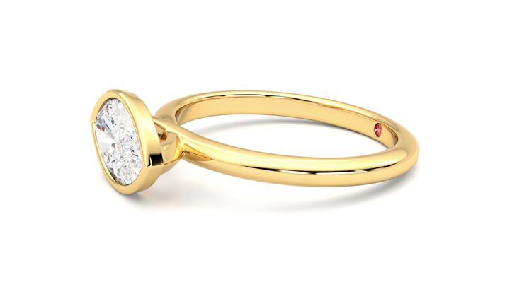 Taylor & Hart Purity Marquise Engagement Ring 360 degree image 22