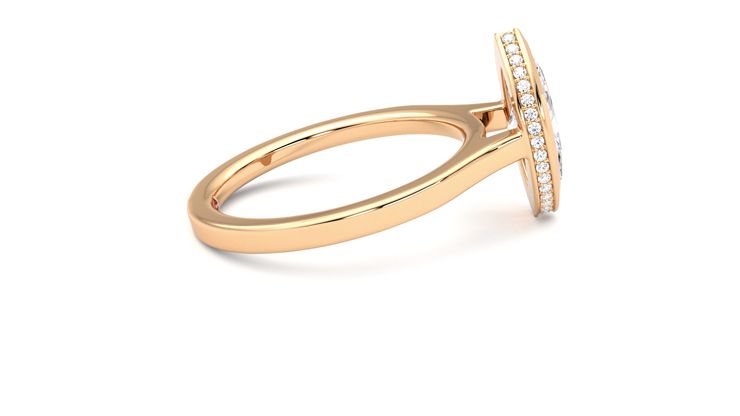 Taylor & Hart Sirius Marquise Engagement Ring 360 degree image 10