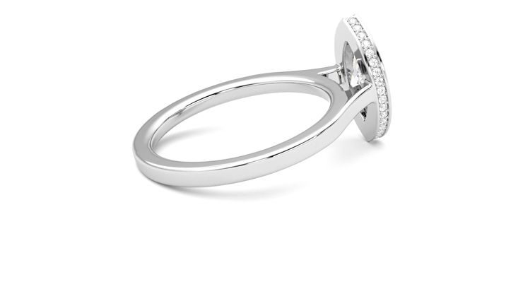 Taylor & Hart Sirius Marquise Engagement Ring 360 degree image 11