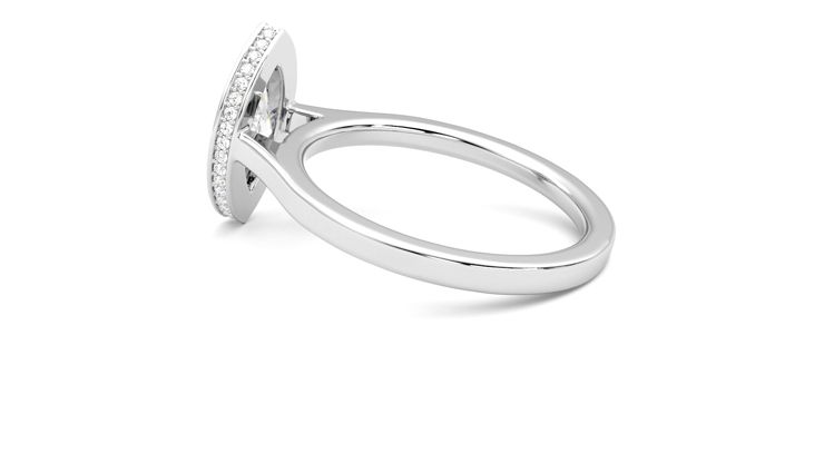 Taylor & Hart Sirius Marquise Engagement Ring 360 degree image 19