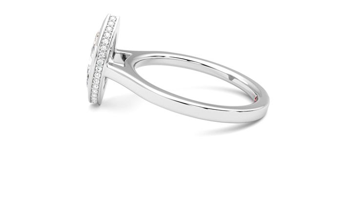 Taylor & Hart Sirius Marquise Engagement Ring 360 degree image 20