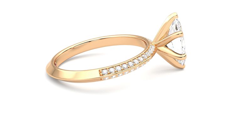 Taylor & Hart Sonder Marquise Engagement Ring 360 degree image 10