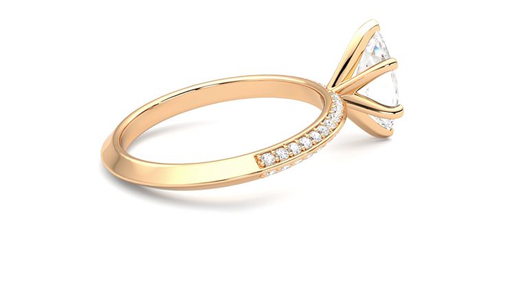 Taylor & Hart Sonder Marquise Engagement Ring 360 degree image 11