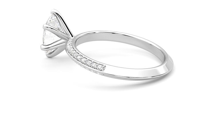 Taylor & Hart Sonder Oval Engagement Ring 360 degree image 19