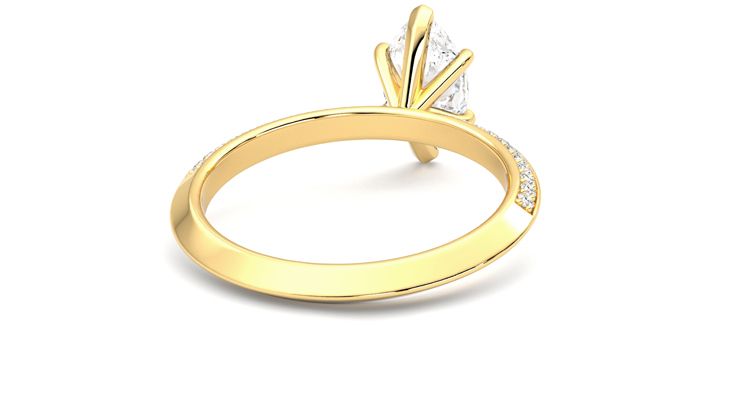 Taylor & Hart Sonder Marquise Engagement Ring 360 degree image 14