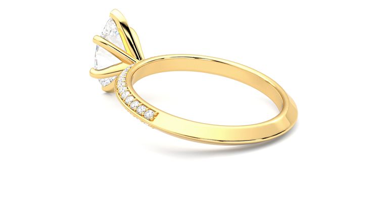 Taylor & Hart Sonder Marquise Engagement Ring 360 degree image 18