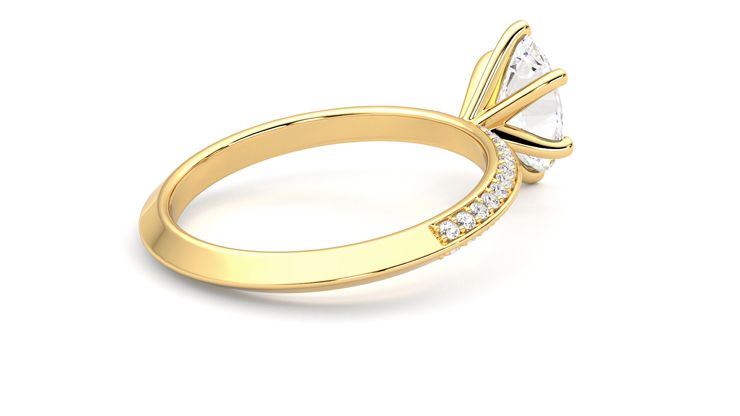 Taylor & Hart Sonder Oval Engagement Ring 360 degree image 12