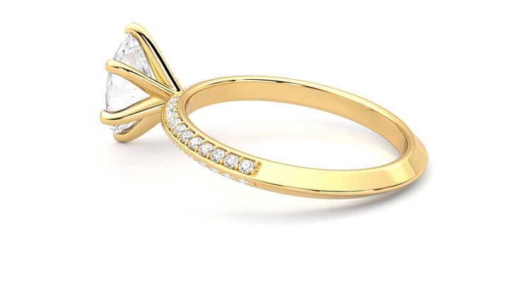 Taylor & Hart Sonder Oval Engagement Ring 360 degree image 19