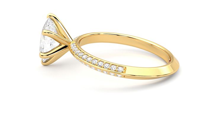 Taylor & Hart Sonder Oval Engagement Ring 360 degree image 20